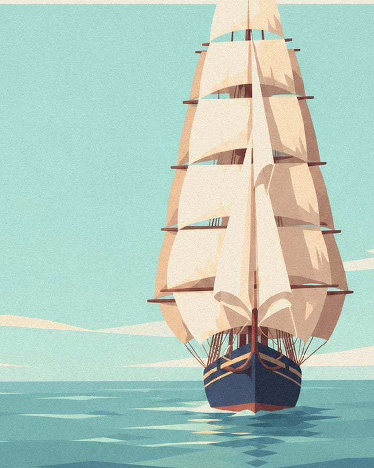 Poster bussola nautica in ottone su una carta nautica: dettaglio in primo piano