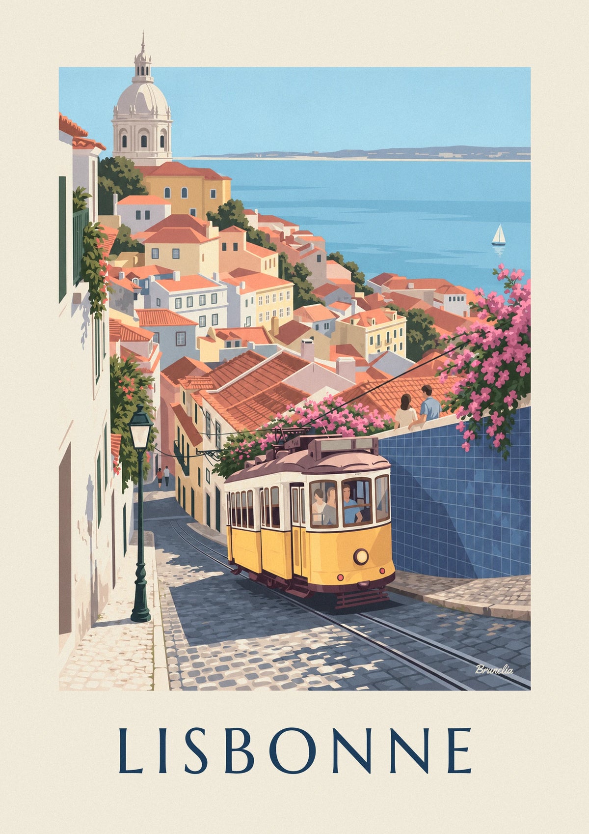 Poster vintage: poster di viaggio vintage per trasformare le tue pareti, Brunelia